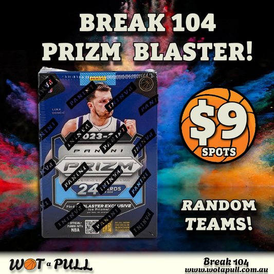 BREAK #104 2023-24 PRIZM BLASTER! $9 RANDOM TEAMS!